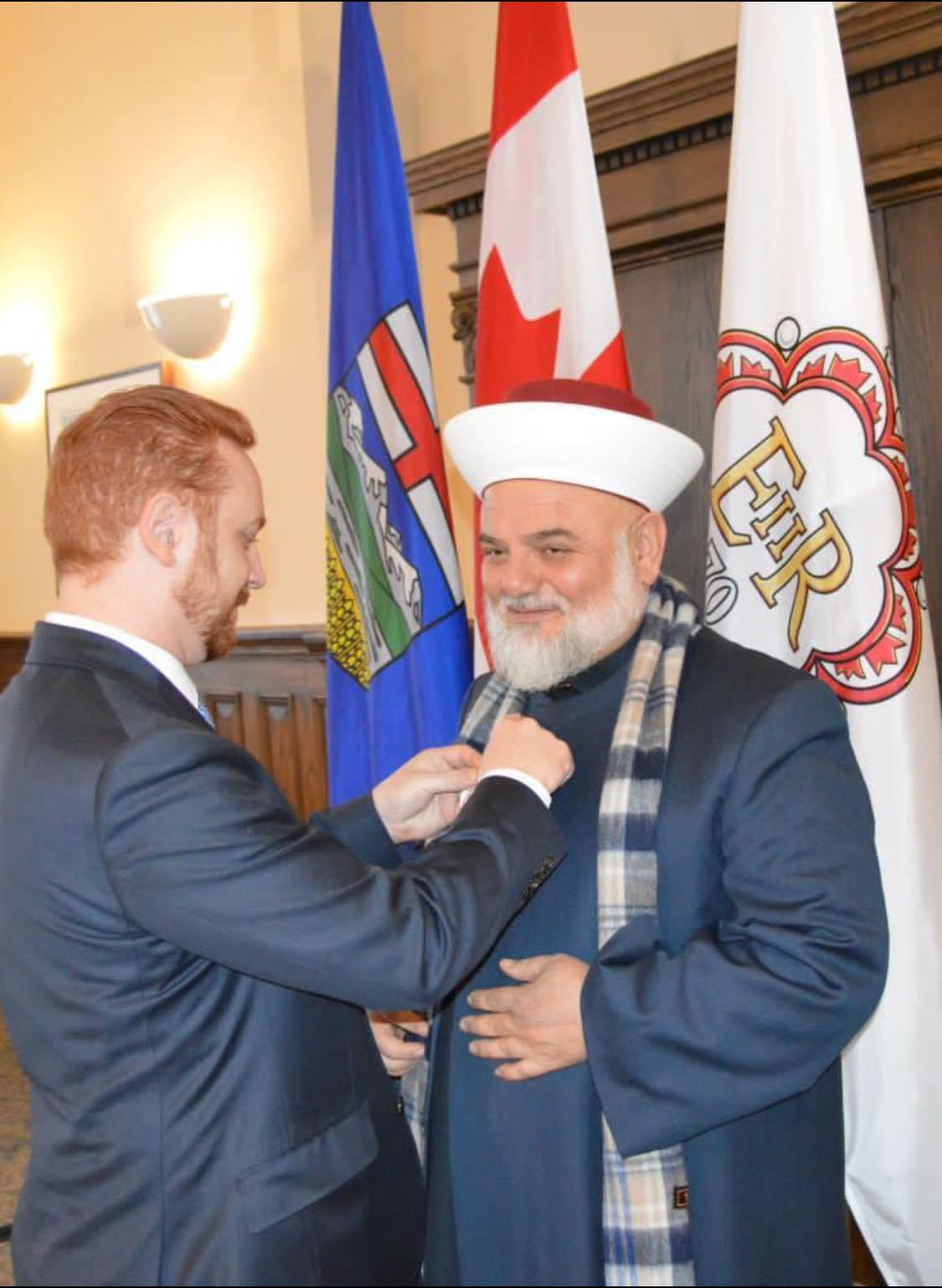 Canadian government award presented to Sheikh Jamal