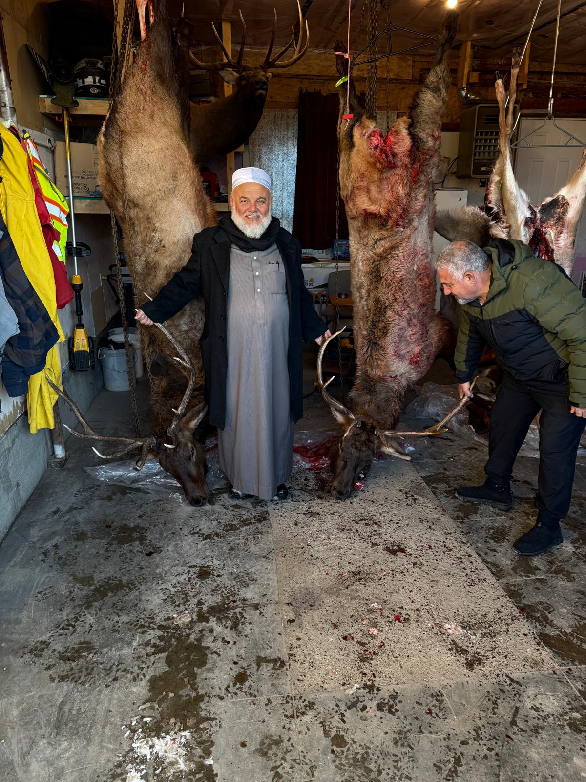 Hunting in the Canadian wilderness