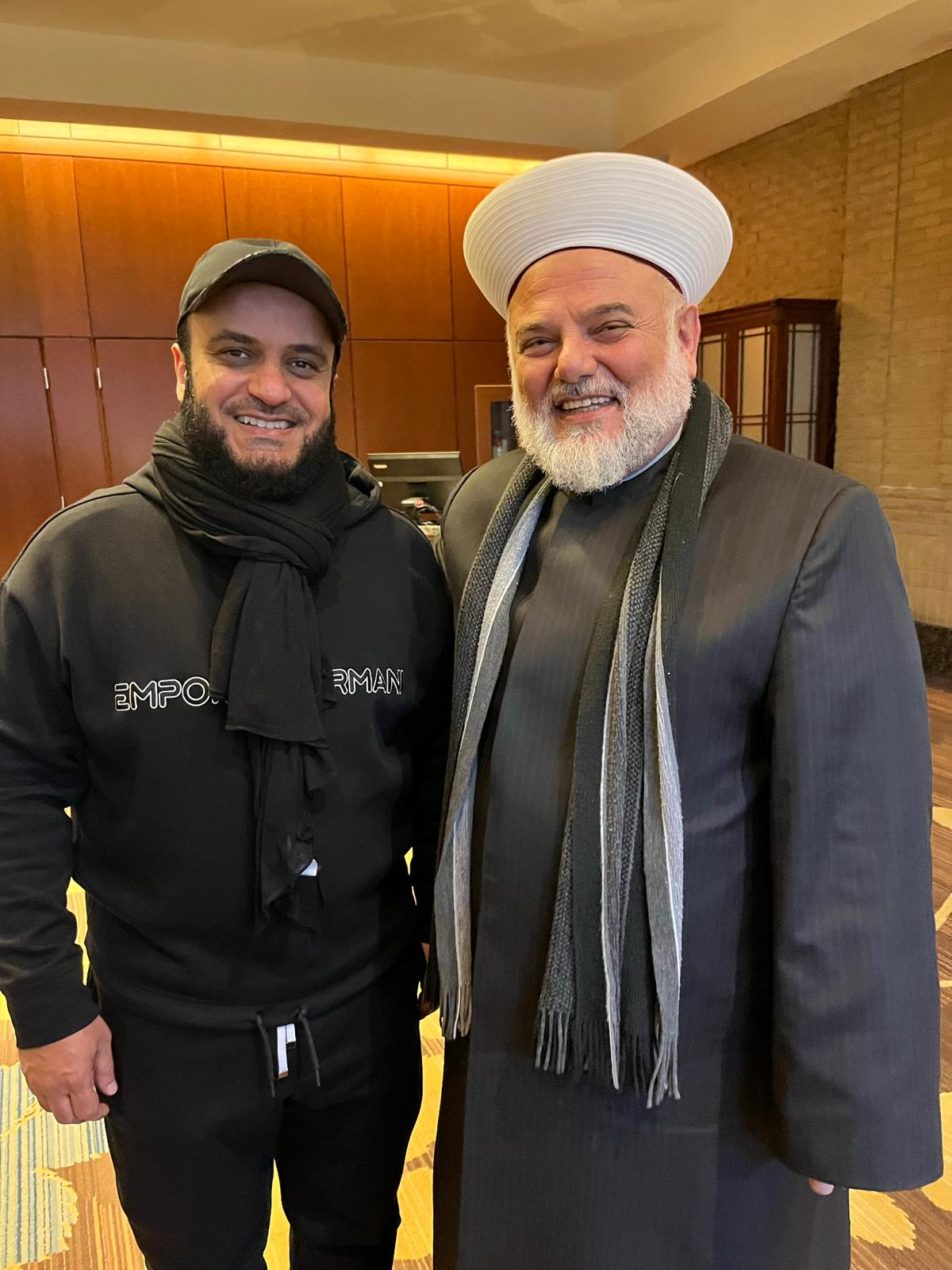 Meeting renowned Muslim scholars and leaders